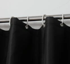MLN Basics® Douchegordijn | Zwart | 120x200 Cm | Inclusief Ringen | Anti-schimmel 9 MLN Basics® Douchegordijn | Zwart | 120x200 Cm | Inclusief Ringen | Anti-schimmel -Badkamerproducten Winkel 1200x1103
