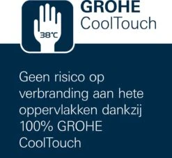 GROHE Grohtherm 1000 Performance Thermostatische Douchekraan - 12cm - Zonder Koppelingen - Chroom - 34778000 -Badkamerproducten Winkel 1200x1104 8