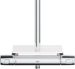 GROHE QuickFix Vitalio Joy 310 Regendouche - CoolTouch - Met Planchet - ø 31 Cm - Chroom 40 GROHE QuickFix Vitalio Joy 310 Regendouche - CoolTouch - Met Planchet - ø 31 Cm - Chroom -Badkamerproducten Winkel 1200x1108