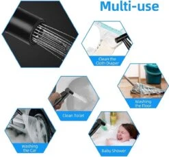 BOTC Bidet Handdouche - Shattaf - Bidet Sproeier - Bidetkraan - Zwart -Badkamerproducten Winkel 1200x1111