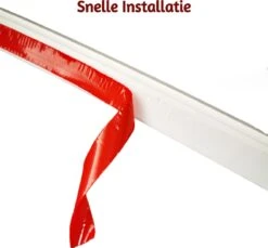 Merkloos S Soesa Zelfklevende Waterkering Douche 200cm - Sanitaire Waterstopper - Douchedorpel Wit, 12 X 20 Mm, 200 Cm -Badkamerproducten Winkel 1200x1112 1