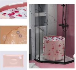 Opzetbaar Bad - 1 Persoons Balkonbad - Bad/ Tub Met Afvoerslang - Opzet Bad - 70x70cm - Ijsbad / Ijschallenge -Badkamerproducten Winkel 1200x1112 6