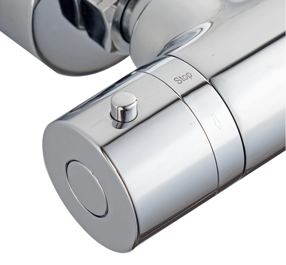 4bathroomz® Regendouche Chroom Met Thermostaatkraan - 20cm Douchekop 8 4bathroomz® Regendouche Chroom Met Thermostaatkraan - 20cm Douchekop - Afbeelding 6