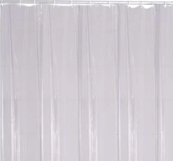 3BMT Douchegordijn Met Ringen - Transparant - 180 X 200 Cm -Badkamerproducten Winkel 1200x1113