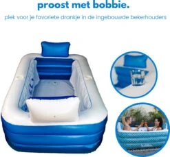 Bobbie. Blue - Opblaasbaar Ligbad Voor 2 Personen - Geschikt Voor Binnen En Buiten - Ijsbad - Zitbad - Zwembad - Badkamer - Bath Bucket 9 Bobbie. Blue - Opblaasbaar Ligbad Voor 2 Personen - Geschikt Voor Binnen En Buiten - Ijsbad - Zitbad - Zwembad - Badkamer - Bath Bucket -Badkamerproducten Winkel 1200x1114 5