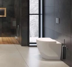 Merkloos Wc Borstel – Toiletborstel – Zwart – Met Houder – Hangend -Badkamerproducten Winkel 1200x1121 2