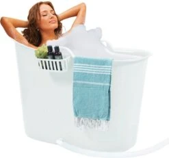 Zitbad Voor Volwassenen - Bath Bucket - Wit - 200L 22 Zitbad Voor Volwassenen - Bath Bucket - Wit - 200L -Badkamerproducten Winkel 1200x1122 3