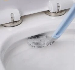 Merkloos Siliconen Toilet Borstel - Toilet Haak - Siliconen Wc Borstel -Badkamerproducten Winkel 1200x1123 1