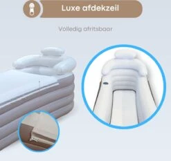 HBKS Lifestyle Bad – Opblaasbaar Ligbad – Bath Bucket – Zitbad Voor Volwassenen - Ijsbad Wim Hof Methode - Badkuip – Ice Bath – Rosegold -Badkamerproducten Winkel 1200x1130 7