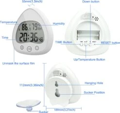 Merkloos Douchetimer - Douchewekker - Kookwekker - Douche Klok - Badkamer Klok - Waterproof - Draadloos - Zuignap - Digitaal 11 Merkloos Douchetimer - Douchewekker - Kookwekker - Douche Klok - Badkamer Klok - Waterproof - Draadloos - Zuignap - Digitaal -Badkamerproducten Winkel 1200x1134 1