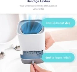 WC Borstel - Toiletborstel - WC Borstel Met Houder - Siliconen Toiletborstel - Vrijstaand Of Hangend - Slimme Lekbak - Optimale Hygiëne -Badkamerproducten Winkel 1200x1134 2