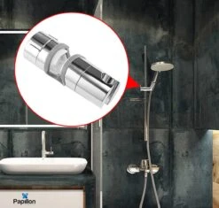 Merkloos Universeel Glijstuk - Chroom - 25 Mm - Handdouchehouder - Papillon 12 Merkloos Universeel Glijstuk - Chroom - 25 Mm - Handdouchehouder - Papillon -Badkamerproducten Winkel 1200x1142