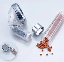 Merkloos Douche Filter - Daily Accessoires - Water Filter - Shower Filter - Douchekop Filter - Douchekop - Ionische Douchekop - Waterbesparende Douchekop - Op Elke Slang Aan Te Sluiten - Aussie Blo -Badkamerproducten Winkel 1200x1150