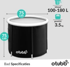 Zitbad | Opblaasbaar Zitbad Voor Volwassenen Van OTUBB | Ofuro | Opvouwbare Badkuip | Inklapbaar | Rond | IJsbad | Zwart | Bath Bucket 14 Zitbad | Opblaasbaar Zitbad Voor Volwassenen Van OTUBB | Ofuro | Opvouwbare Badkuip | Inklapbaar | Rond | IJsbad | Zwart | Bath Bucket -Badkamerproducten Winkel 1200x1153 15