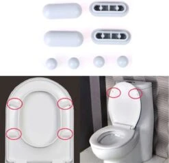 FSW-Products - 6 Stuks - WC Buffers Set - ABS - Buffer Voor Wc - Wc-bril Beschermen - Vervangbare - Closet - Closetbuffer 13 FSW-Products - 6 Stuks - WC Buffers Set - ABS - Buffer Voor Wc - Wc-bril Beschermen - Vervangbare - Closet - Closetbuffer -Badkamerproducten Winkel 1200x1156 24