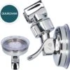 Moodcare® Verplaatsbare Douchekophouder Zelfklevend - Chroom – Douchekop Houder Zonder Boren – Wandhouder Douchekop Zuignap -Badkamerproducten Winkel 1200x1156 3