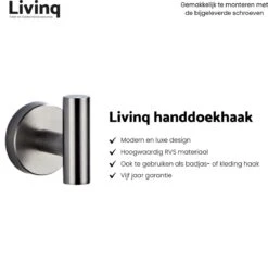 Toiletaccessoireset Gun Metal 4-delig - Luxe Toilet Set - Toiletborstel Met Houder - Toiletrolhouder Met Klep - Reserverolhouder - Handdoekhaak - Gunmetal Badkamer Accessoires 10 Toiletaccessoireset Gun Metal 4-delig - Luxe Toilet Set - Toiletborstel Met Houder - Toiletrolhouder Met Klep - Reserverolhouder - Handdoekhaak - Gunmetal Badkamer Accessoires -Badkamerproducten Winkel 1200x1156 5