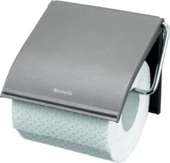 Brabantia ReNew WC Rolhouder - Met Klep - Platinum -Badkamerproducten Winkel 1200x1156 9