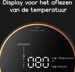 Royal WM - Automatische Zeepdispenser - 300ml - Zwart - Wandmontage - Sensor -Badkamerproducten Winkel 1200x1159 10