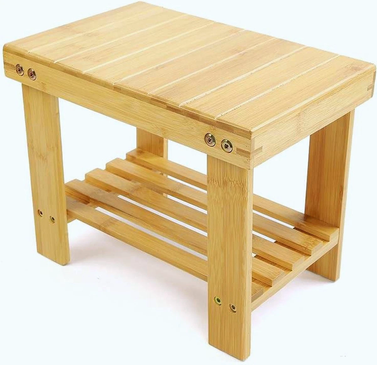 Bamboe Design Douchekruk - Opstapkrukje - Kruk Bamboe - Opstapje - Plantenstandaard 12 Bamboe Design Douchekruk - Opstapkrukje - Kruk Bamboe - Opstapje - Plantenstandaard - Afbeelding 10