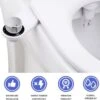 Bidet Handdouche Toilet Sproeier Shattaf Sprayer WC Papier Besparend - Dubbel Spray Koud Water - Badkamer Accessoires - Freshole® -Badkamerproducten Winkel 1200x1164 11