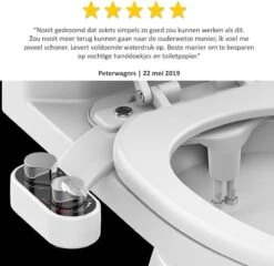 Bidet Handdouche Toilet Sproeier Shattaf Sprayer WC Papier Besparend - Dubbel Spray Warm & Koud Water - Badkamer Accessoires - Freshole® -Badkamerproducten Winkel 1200x1167 15