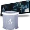 Zitbad Voor Volwassenen - Bath Bucket - Ijsbad - Ice Bath - Inklapbaar Bad - Wim Hof Methode - Opblaasbaarbad - Inclusief Voetpomp - Inclusief Ingebouwd Zitkussen - Grijs 1 Zitbad Voor Volwassenen - Bath Bucket - Ijsbad - Ice Bath - Inklapbaar Bad - Wim Hof Methode - Opblaasbaarbad - Inclusief Voetpomp - Inclusief Ingebouwd Zitkussen - Grijs -Badkamerproducten Winkel 1200x1172 12