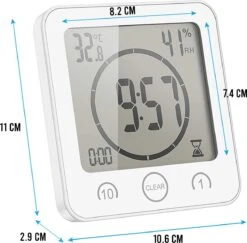 Podec Douchetimer Douche Klok 5 Minuten Showertimer Waterbesparend -Badkamerproducten Winkel 1200x1182 8