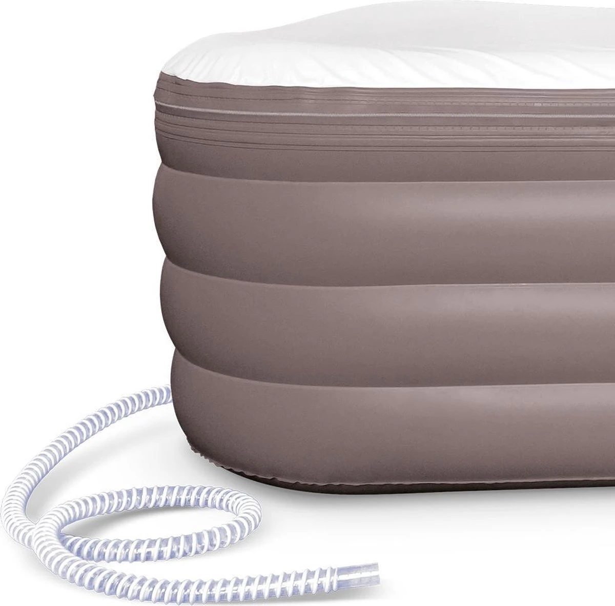 Tubble® Compact - Klein Opblaasbaar Ligbad 140 Cm Lang – Opvouwbaar Bad Voor Volwassenen Tot 170cm - IJsbad Wim Hof Methode - Zitbad - 200L 8 Tubble® Compact - Klein Opblaasbaar Ligbad 140 Cm Lang – Opvouwbaar Bad Voor Volwassenen Tot 170cm - IJsbad Wim Hof Methode - Zitbad - 200L - Afbeelding 6