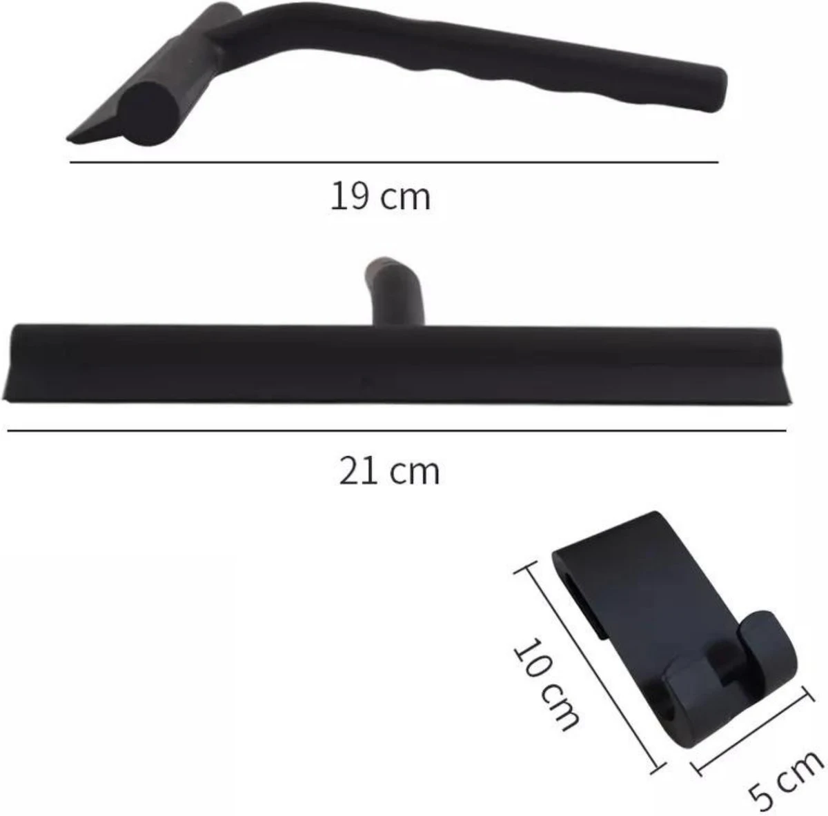 Minismus Douchewisser Zwart Met Ophanghaak - Raamwisser - Trekker Douche - Douchewissers - Raamtrekker - Douchetrekker 10 Minismus Douchewisser Zwart Met Ophanghaak - Raamwisser - Trekker Douche - Douchewissers - Raamtrekker - Douchetrekker - Afbeelding 8