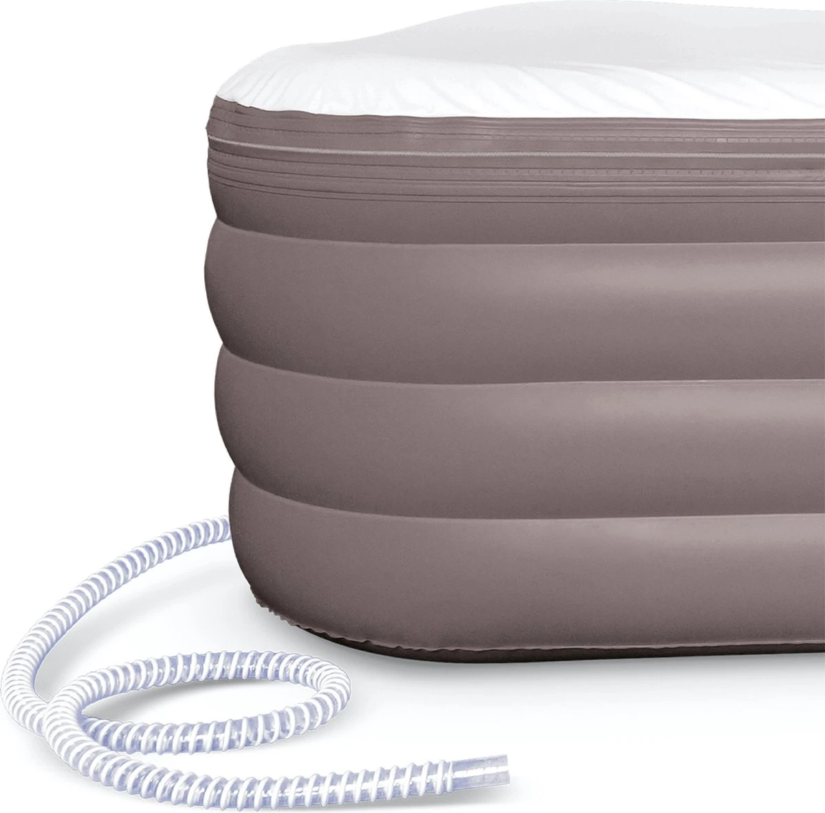 Tubble® Royale Air Bath - 255L - Ambient Taupe - Opblaasbaar Ligbad – Voor Volwassenen 7 Tubble® Royale Air Bath - 255L - Ambient Taupe - Opblaasbaar Ligbad – Voor Volwassenen - Afbeelding 5