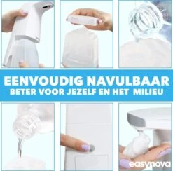 Automatische Foam Dispenser - Schuim - Zeep - Zeepdispenser - Hygiëne - Infrarood Sensor - Schuimzeep Dispenser - Zeeppompje - Elektrische Zeep Dispenser - Dettol Mousse 12 Automatische Foam Dispenser - Schuim - Zeep - Zeepdispenser - Hygiëne - Infrarood Sensor - Schuimzeep Dispenser - Zeeppompje - Elektrische Zeep Dispenser - Dettol Mousse -Badkamerproducten Winkel 1200x1185 4
