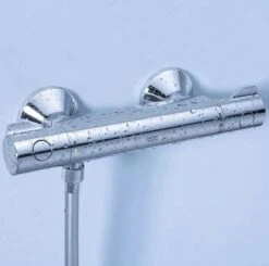 GROHE Grohtherm 800 Thermostatische Waterbesparende Douchekraan - EcoJoy® - 15 Cm - Met Koppelingen - Chroom -Badkamerproducten Winkel 1200x1188 8