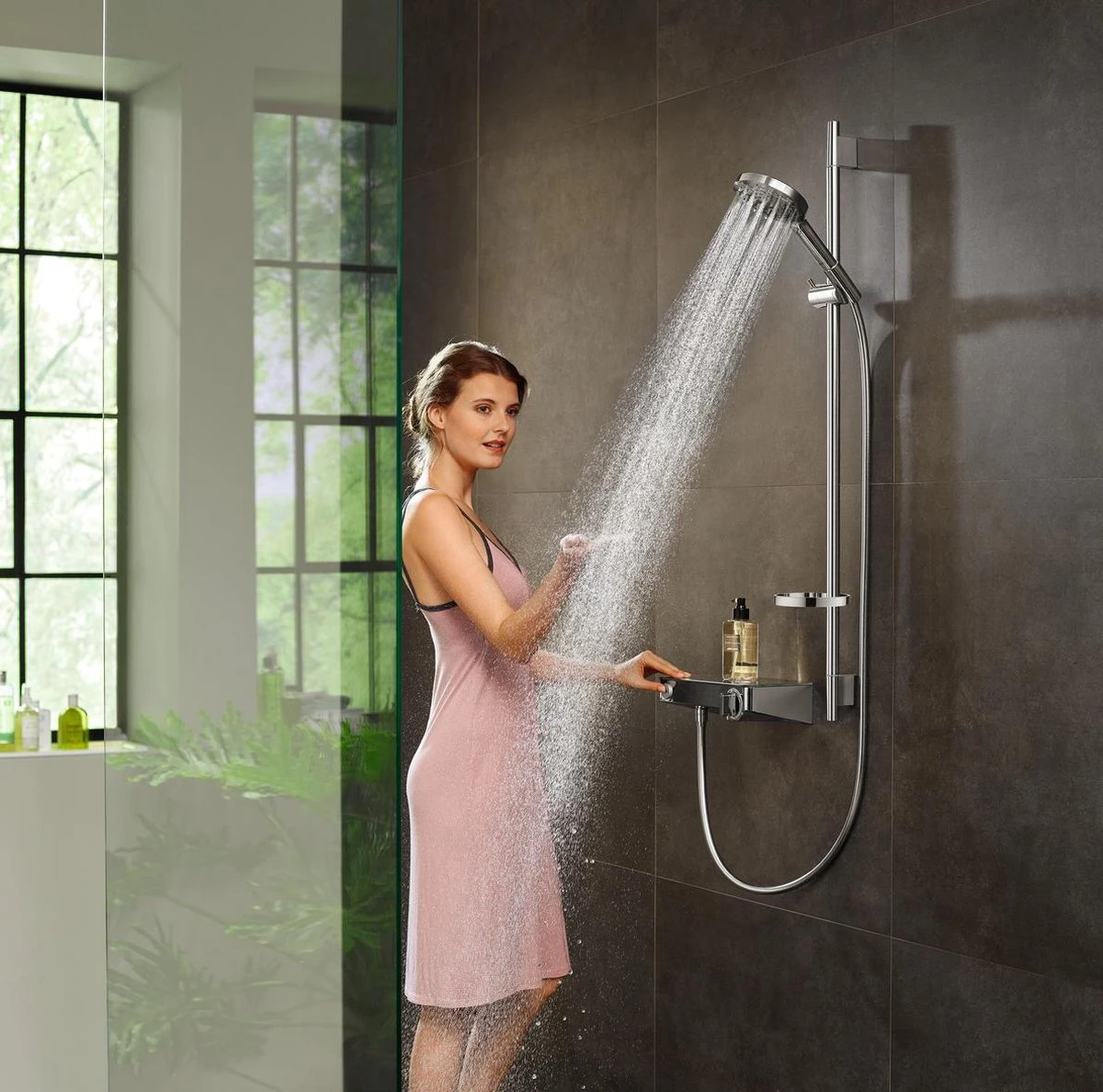 Hansgrohe Raindance Select S - Handdouche 120 PowderRain - 3 Straalsoorten - Chroom 17 Hansgrohe Raindance Select S - Handdouche 120 PowderRain - 3 Straalsoorten - Chroom - Afbeelding 15