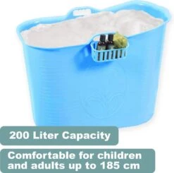 Zitbad Voor Volwassenen - Bath Bucket - Blauw - 200L 14 Zitbad Voor Volwassenen - Bath Bucket - Blauw - 200L -Badkamerproducten Winkel 1200x1191 16