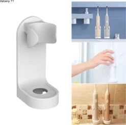 Merkloos Elektrische Tandenborstelhouder - Wit -Badkamerproducten Winkel 1200x1192 6