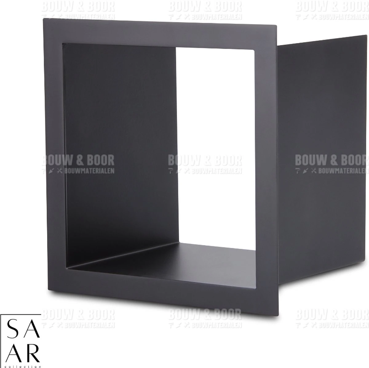 SAAR -Inbouw Toilet Reserve Rolhouder RVS - Met - MAT ZWART - Inzetstuk , (uitneembaar) -72 X 20 X 13 Cm - Inbouwdiepte 12 Cm 9 SAAR -Inbouw Toilet Reserve Rolhouder RVS - Met - MAT ZWART - Inzetstuk , (uitneembaar) -72 X 20 X 13 Cm - Inbouwdiepte 12 Cm - Afbeelding 7