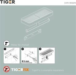Tiger Carv - Toiletrolhouder Met Planchet - Zwart -Badkamerproducten Winkel 1200x1197 7