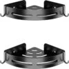 Doucherek 2 Stuks - Douchemand - Hangend Hoek - Telescopisch - Zonder Boren - Zwart - RVS -Badkamerproducten Winkel 1200x1198 23