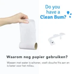 Clean Bum® Elegance Plus Bidet WC- Dubbele Sproeikop - Easy Fit Systeem 17 Clean Bum® Elegance Plus Bidet WC- Dubbele Sproeikop - Easy Fit Systeem -Badkamerproducten Winkel 1200x1198 51