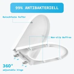 Blazelife Wc Bril - Wc Bril Softclose Van Duurzaam Ureumformaldehyde - Lonely Day - Toiletdeksel Universeel - Afneembaar - Antibacterieel - D-vorm -Badkamerproducten Winkel 1200x1199 25