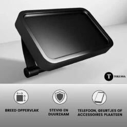 Tolussa Premium WC Rolhouder Zwart Met Plankje - Toiletrolhouder Zwart Met Plankje - Met En Zonder Boren -Badkamerproducten Winkel 1200x1200 1048