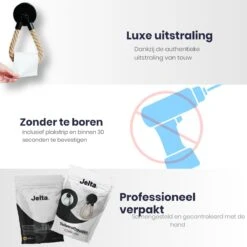 Jelta - Toiletrolhouder Zonder Te Boren - Zwart - Wc Rolhouder - Zuignap 11 Jelta - Toiletrolhouder Zonder Te Boren - Zwart - Wc Rolhouder - Zuignap -Badkamerproducten Winkel 1200x1200 1060