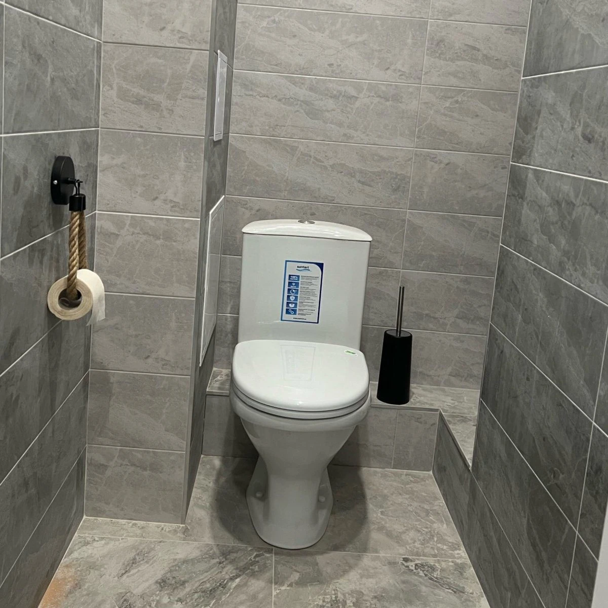 Jelta - Toiletrolhouder Zonder Te Boren - Zwart - Wc Rolhouder - Zuignap 7 Jelta - Toiletrolhouder Zonder Te Boren - Zwart - Wc Rolhouder - Zuignap - Afbeelding 5