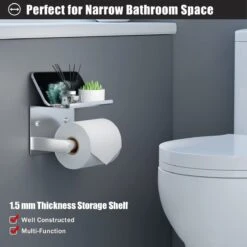 BOTC Toiletrolhouder Met Handdoekhaakjes - Toiletrolhouder - Toiletrolhouder - Zelfklevend / Boren / Zonder Boren - RVS - Zliver 15 BOTC Toiletrolhouder Met Handdoekhaakjes - Toiletrolhouder - Toiletrolhouder - Zelfklevend / Boren / Zonder Boren - RVS - Zliver -Badkamerproducten Winkel 1200x1200 1108