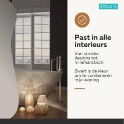 Zigla - WC Rolhouder – Toiletrolhouder – Toiletpapierhouder - WC Rol Houder – RVS – Zwart -Badkamerproducten Winkel 1200x1200 1117