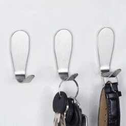 Handdoekhaakjes - Zelfklevende Haakjes - 4 Stuks - Plakhaakjes - Sterke Lijm -Badkamerproducten Winkel 1200x1200 1266