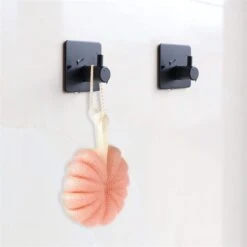 Merkloos Roestvrijstalen Handdoekhaakjes | 3M™ Zelfklevend | 4 Stuks | Mat Zwart | Wandhaak | Ophanghaken | Plakhaakjes | Haakjes | Badkamer | Keuken | RVS -Badkamerproducten Winkel 1200x1200 1293