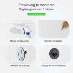 EAVY Handdoekhaakjes Zelfklevend - Set Van 4 Handdoek Haakjes - Wandhaak - Handdoekhouder 16 EAVY Handdoekhaakjes Zelfklevend - Set Van 4 Handdoek Haakjes - Wandhaak - Handdoekhouder -Badkamerproducten Winkel 1200x1200 1347