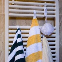 Merkloos 6x Handdoek Haak - Kleding Haak Voor Radiator - Handdoek Houder Hangend Aan Verwarming - Badkamer Haken Hangend -Badkamerproducten Winkel 1200x1200 1372
